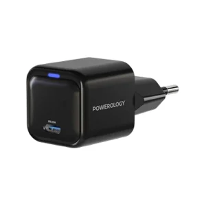 آداپتور شارژ 20 وات پاورولوژی Powerology Ultra-Compact GaN Charger PWCUQC015