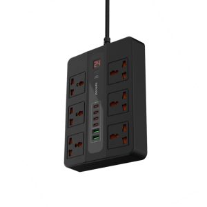 چند راهی برق پرودو PORODO Multi-Port Super Hub PD-FWCH009