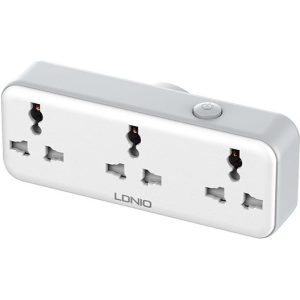 چند راهی برق 3 پورت الدینیو Ldnio Universal Outlet 2500W SC3317